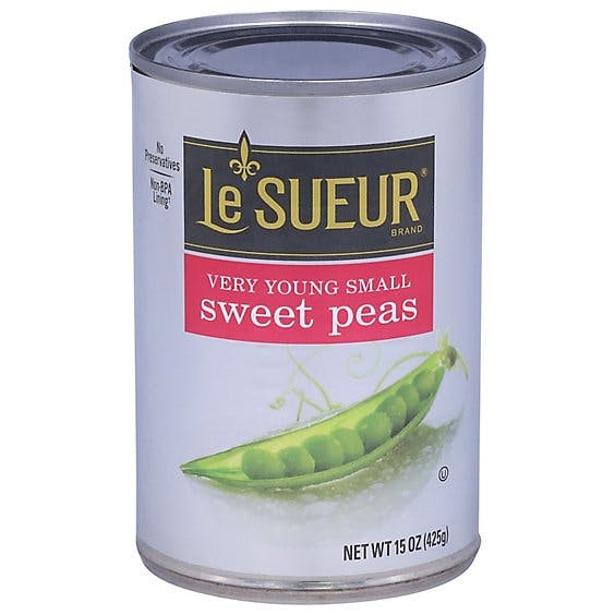 Le Sueur Peas Sweet Very Young Small
