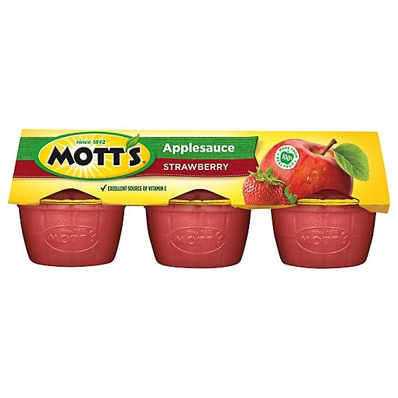 Is it Tree Nut Free? Motts Applesauce Strawberry Cups