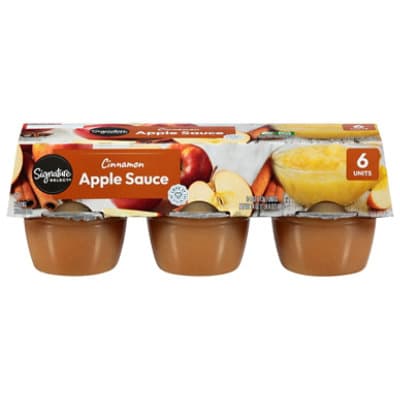 Signature Select Apple Sauce Cinnamon Cups