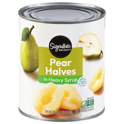 Signature Select Pear Halves In Heavy Syrup