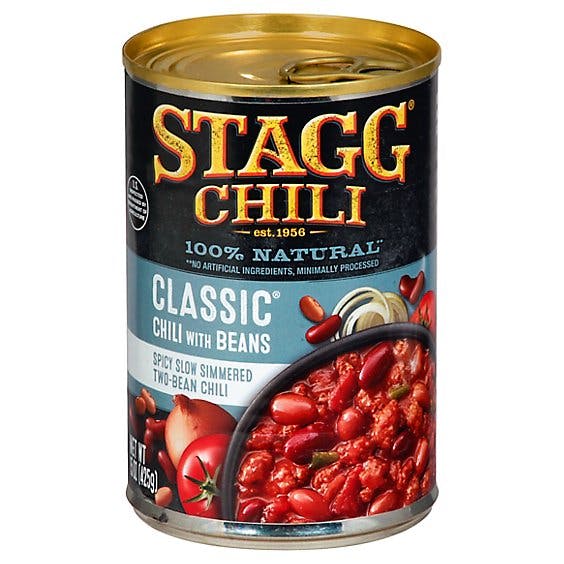 Is it Soy Free? Stagg Classic Chili With Beans, Canned Chili