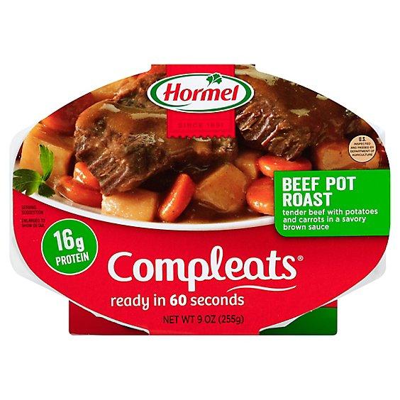 Is it Gelatin Free? Hormel Compleats Beef Pot Roast With Potatoes & Carrots Microwave Tray