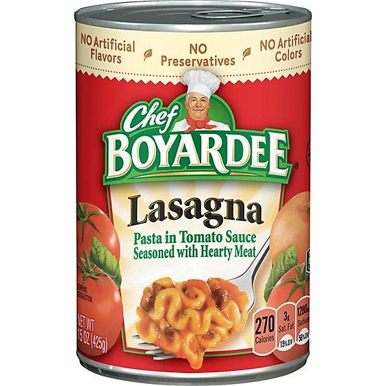 Is it Tree Nut Free? Chef Boyardee Lasagna