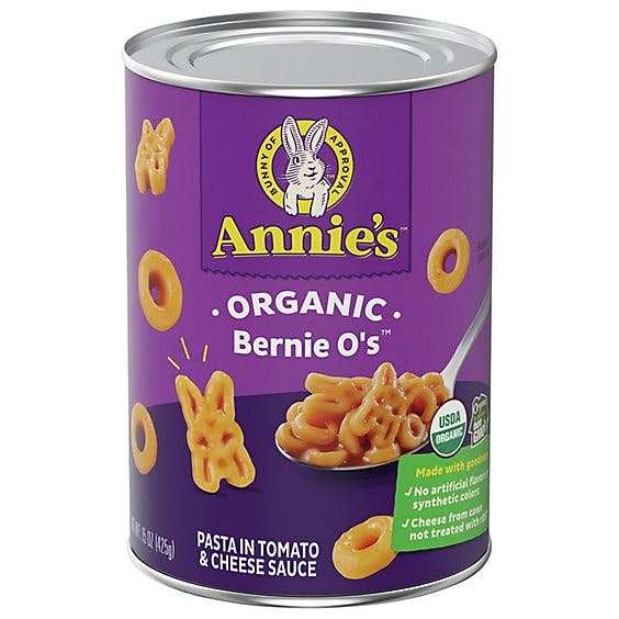 Is it Vegetarian? Annie's Homegrown Organic Bernie O's