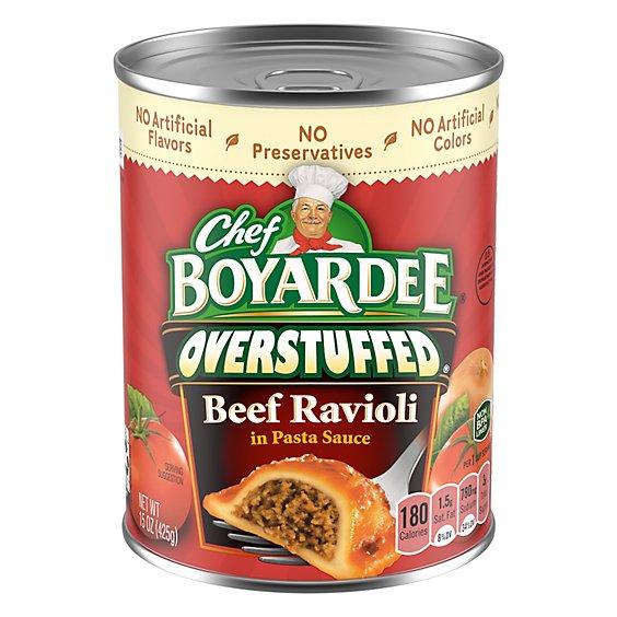 Is it Paleo? Chef Boyardee Overstuffed Beef Ravioli