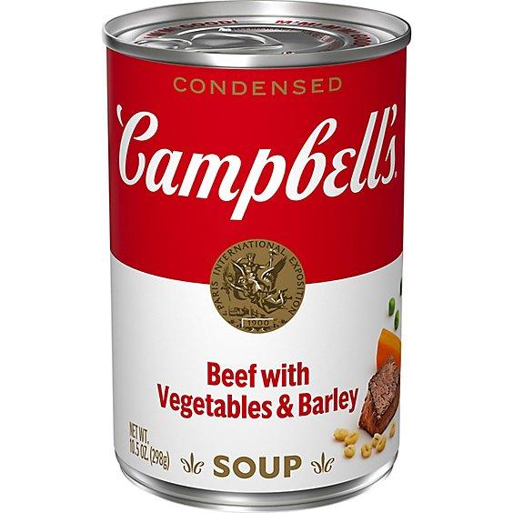 Is it Shellfish Free? Campbell's Condensed Beef With Vegetables & Barley Soup