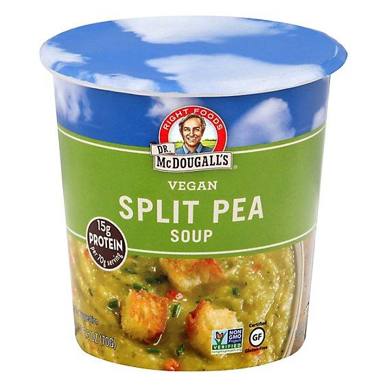 Is it Soy Free? Dr. Mcdougall's Right Foods Vegan Split Pea Soup With Barley