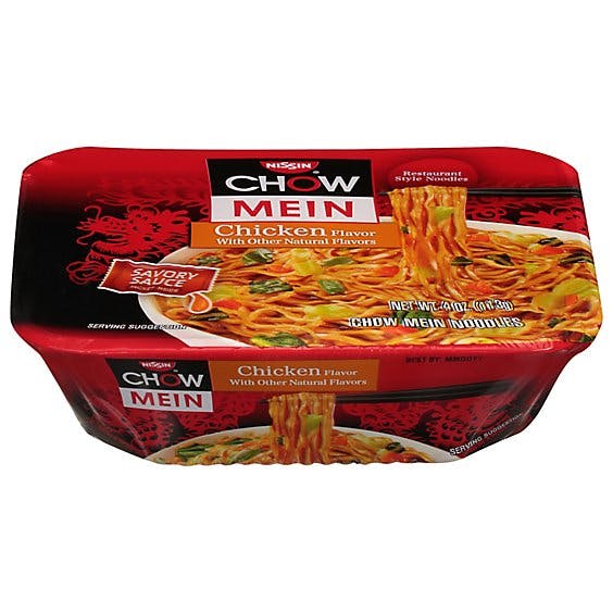 Is it Gluten Free? Nissin Chow Mein Noodle Premium Chicken Flavor