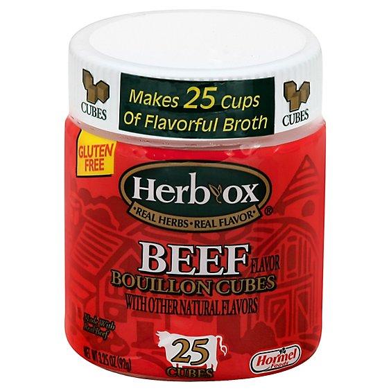 Is it Pescatarian? Herb-ox Bouillon Beef Flavor