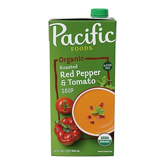 Is it Gluten Free? Pacific Foods Organic Roasted Red Pepper & Tomato Soup