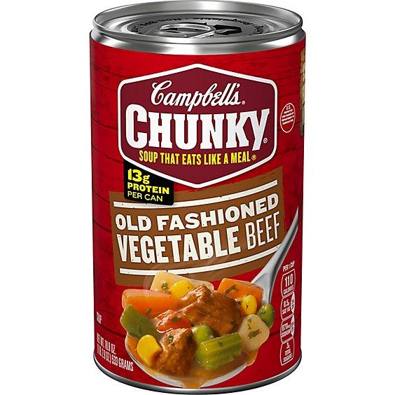 Is it Egg Free? Campbells Chunky Soup Old Fashioned Vegetable Beef