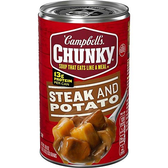 Is it Fish Free? Campbells Chunky Soup Steak And Potato