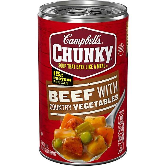 Is it Paleo? Campbells Chunky Soup Beef With Country Vegetables