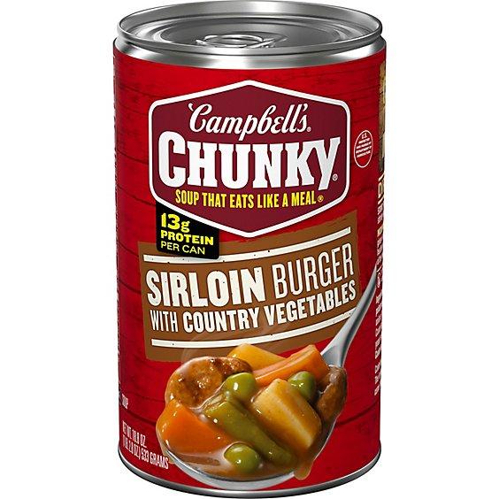 Is it Sesame Free? Campbells Chunky Soup Sirloin Burger With Country Vegetables