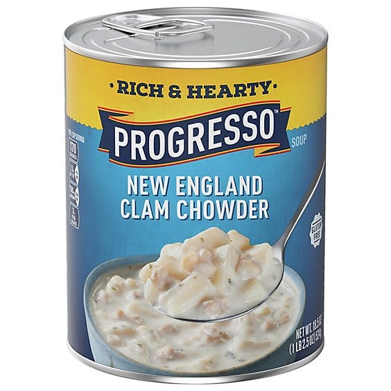 Is it Low FODMAP? Progresso Rich & Hearty Soup New England Clam Chowder