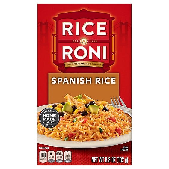 Is it Paleo? Rice-a-roni Rice Spanish Box