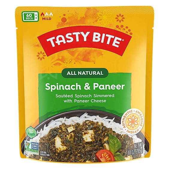 Is it Pescatarian? Tasty Bite Spinach Kashmir