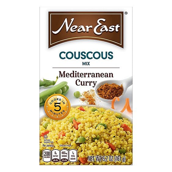 Is it Pescatarian? Near East Couscous Mix Mediterranean Curry Box