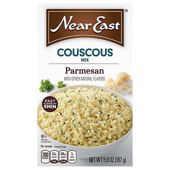 Is it Pescatarian? Near East Couscous Mix Parmesan Box