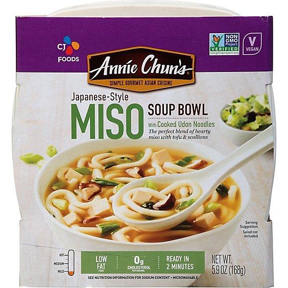 Is it Low FODMAP? Annie Chun's Miso Noodles Soup Bowl