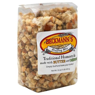 Beckmanns Stuffing Mix, Traditional Homestyle