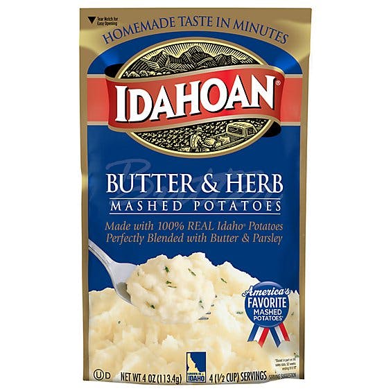 Is it Fish Free? Idahoan Butter & Herb Mashed Potatoes Pouch