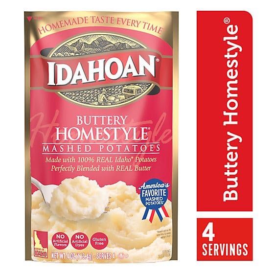 Is it Vegan? Idahoan Buttery Homestyle Mashed Potatoes Pouch