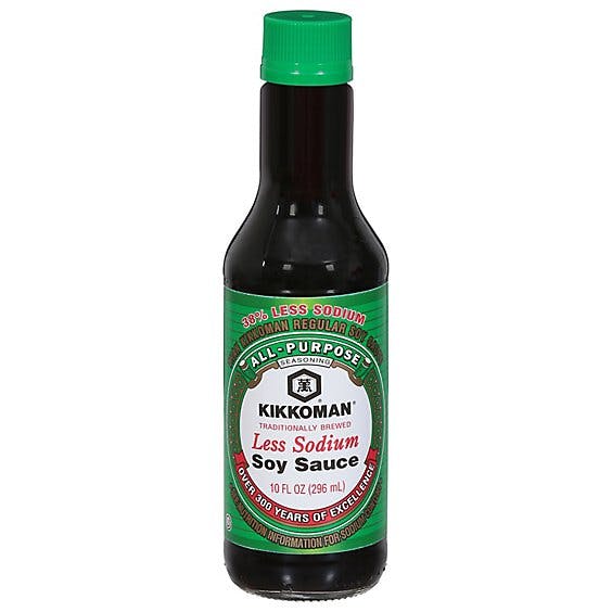 Is it Gelatin Free? Kikkoman Soy Sauce Less Sodium All-purpose Seasoning