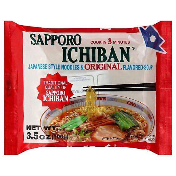 Is it Paleo? Sapporo Soup Ichiban Ramen Original