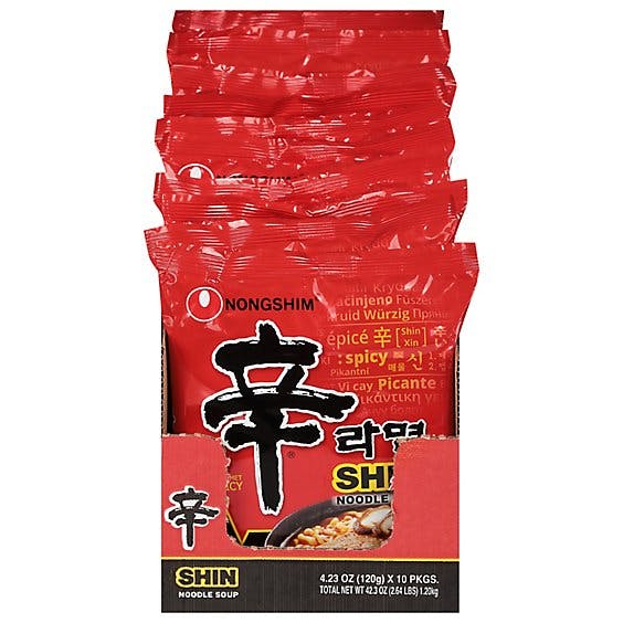 Is it Lactose Free? Nongshim Soup Shrimp Noodle Shin Ramyun