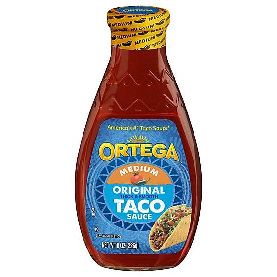 Is it Pescatarian? Ortega Medium Original Taco Sauce