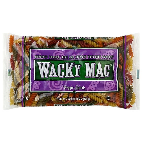 Wacky Mac Pasta Veggies Spirals Bag