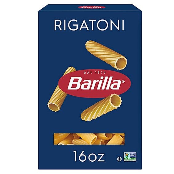 Is it Tree Nut Free? Barilla Pasta Rigatoni No. 83 Box