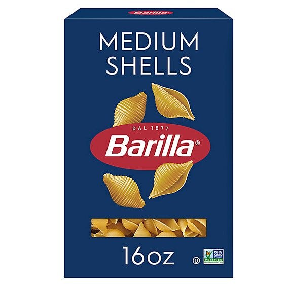Is it Egg Free? Barilla Pasta Shells Medium No. 393 Box