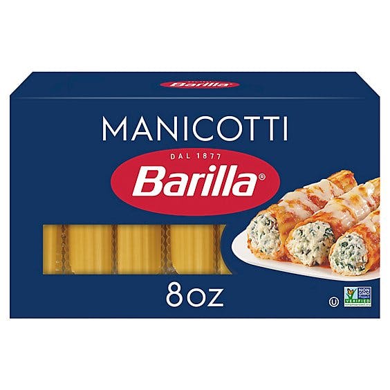 Is it Sesame Free? Barilla Pasta Manicotti No. 388 Box