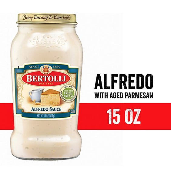 Is it Fish Free? Bertolli Pasta Sauce Alfredo With Aged Parmesan Cheese