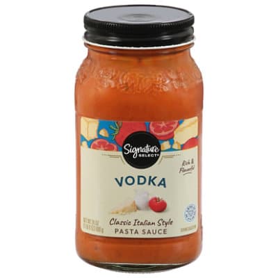 Signature Select Pasta Sauce Vodka Jar
