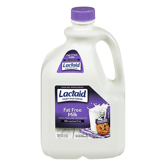 Lactaid Milk Lactose Free Fat Free