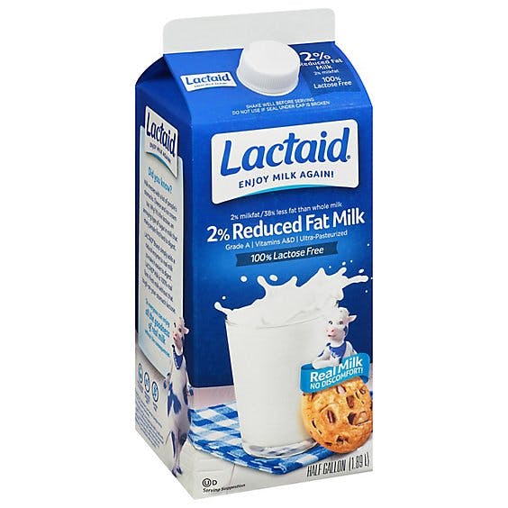 Is it Corn Free? Lactaid 100% Lactose Free Reduced Fat Milk