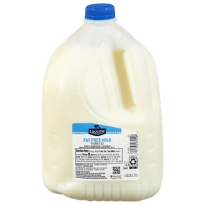 Lucerne Milk Fat Free 1 Gallon