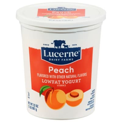 Lucerne Yogurt Low Fat Peach