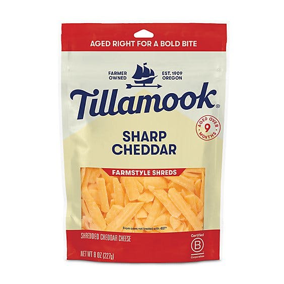 Is it Low FODMAP? Tillamook Sharp Cheddar Shredded