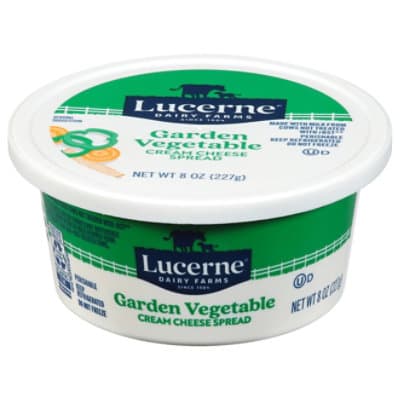 Lucerne Cream Cheese Spread With Garden Vegetables