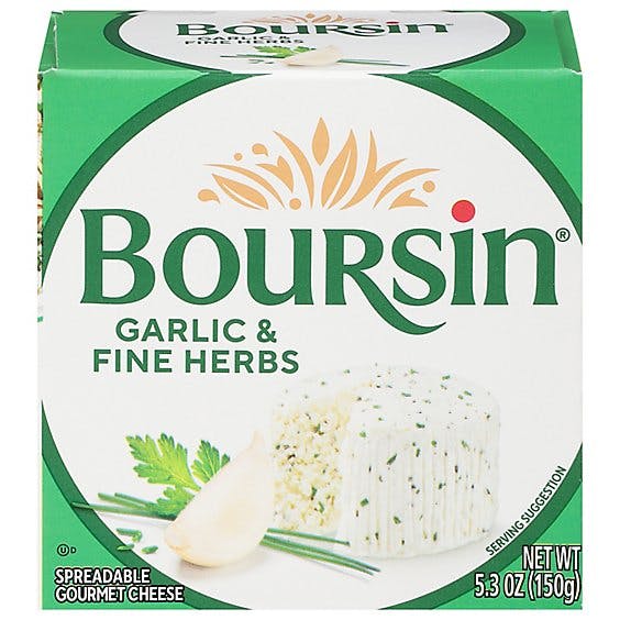 Is it Soy Free? Boursin Garlic & Fine Herbs Gournay Cheese