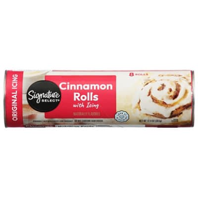 Signature Select Cinnamon Rolls With Icing