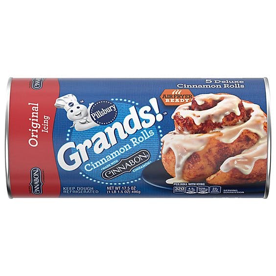 Pillsbury Grands Cinnamon Rolls With Icing