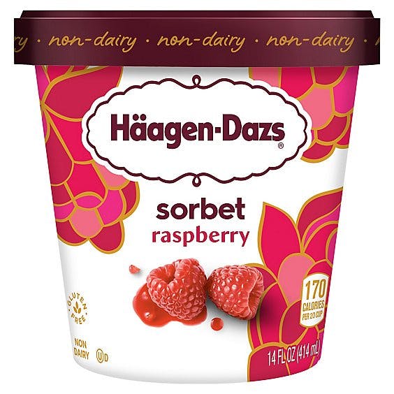 Is it Lactose Free? Haagen-dazs Sorbet Raspberry