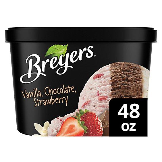 Is it Low Histamine? Breyers Ice Cream Vanilla Chocolate Strawberry