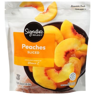 Signature Select Peaches Sliced