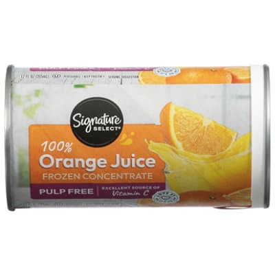 Signature Select Juice Orange Pulp Free